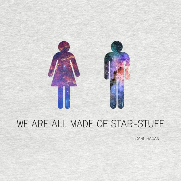 We Are All Made of Starstuff - Science Quote by Saganax